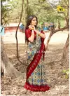 Maroon Colour RajYog Mul Mul Sartin Exclusive Soft Silk Designer Printed Casual Wear Saree Collection 14